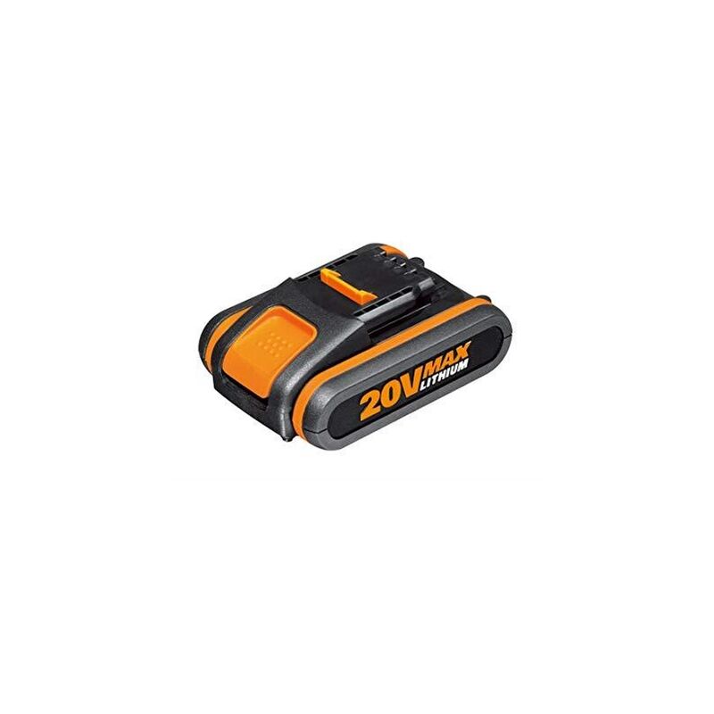 foto del prodotto worx batteria wa3551.1 da 20v 2,0 ah agli ioni di litio per macchine a batteria