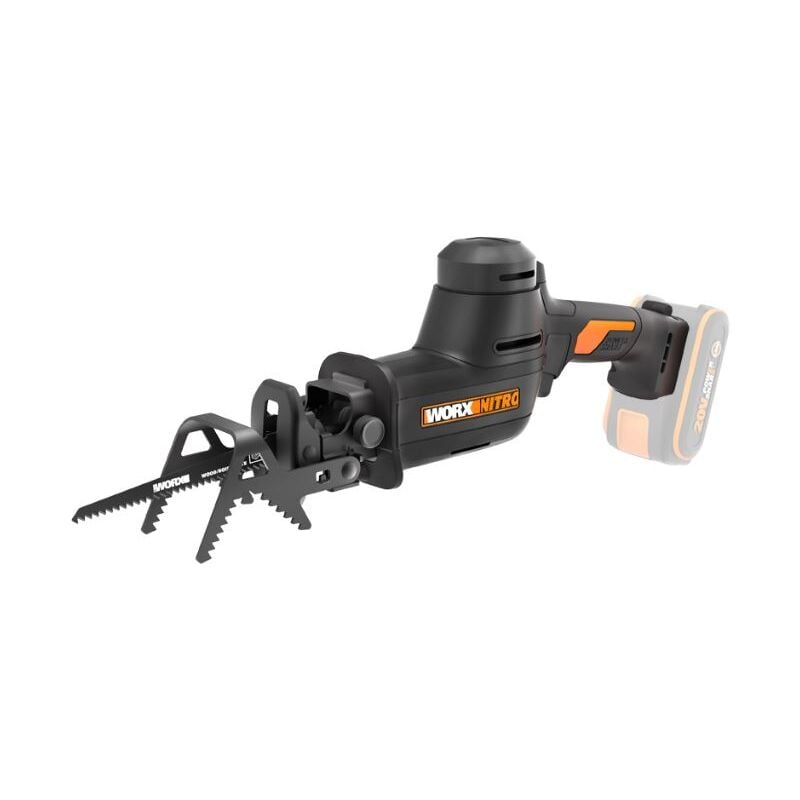 foto del prodotto worx seghetto a gattuccio wg893e.9 20v senza batteria caricabatteria lama 150mm