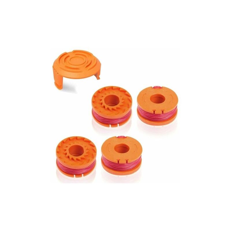 foto del prodotto worx wa0004.1 bobina di ricambio long life per rasaerba worx 20 v 1,65 mm 3 m compatibile con wg150, wg151.5, wg160, wg163e.2, wg163e.1, wg174,