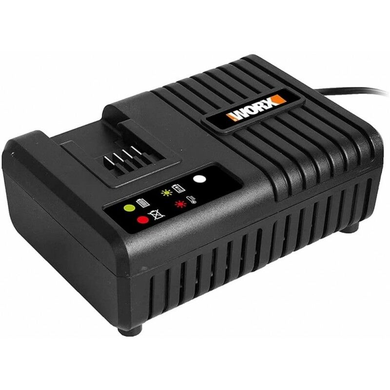 foto del prodotto worx wa3867 caricatore ultra rapido per batterie 20v powershare, fino a 6000 mah