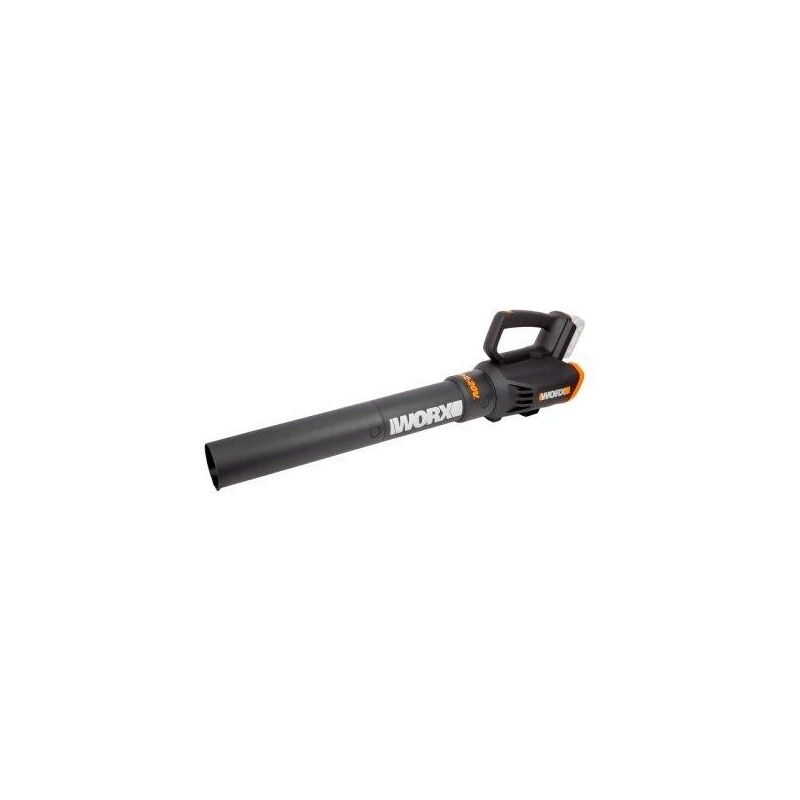 foto del prodotto worx wg547e.9 soffiatore a batteria 20 v solo corpo macchina , molto potente con tecnologia a turbina, doppia velocit 