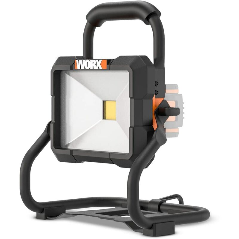 foto del prodotto worx wx026.9, faretto led da lavoro, 0 w, 20 v, grigio, 23 x 26 x 24,5 cm
