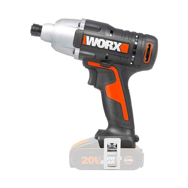 foto del prodotto worx wx291.9 avvitatore ad impulsi brushless a batteria 20v 170nm. solo corpo macchina