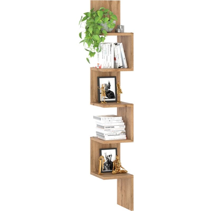 foto del prodotto wotan libreria angolare sospesa a parete per toys loft