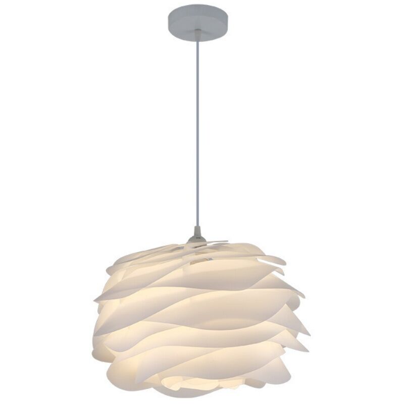 foto del prodotto wottes lampada a sospensione moderna lampadario da soffitto elegante plafoniera regolabile 33cm