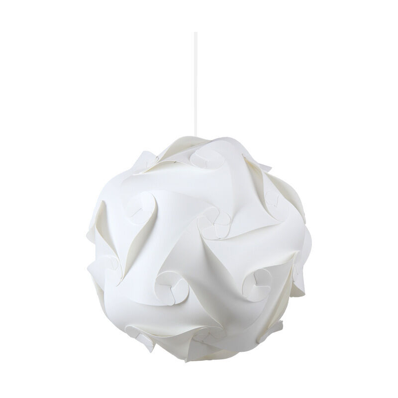 foto del prodotto wottes lampada a sospensione paralume diy interna lampadario da soffitto paralume rotondo plafoniera paralume 20cm