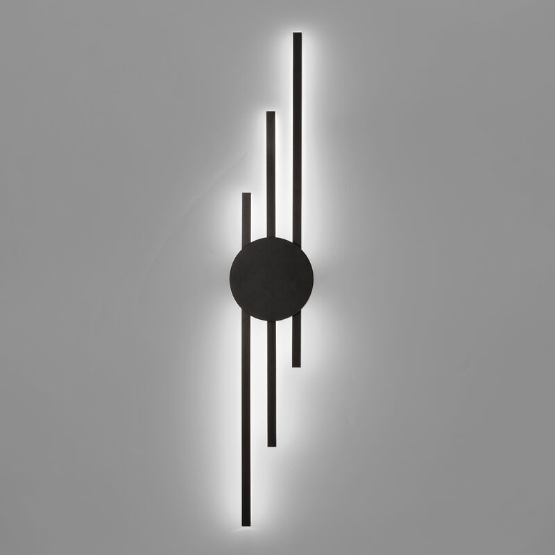 foto del prodotto wottes lampada da parete retr applique da parete creative lampada a muro metallo luce bianco fredda 3 luci