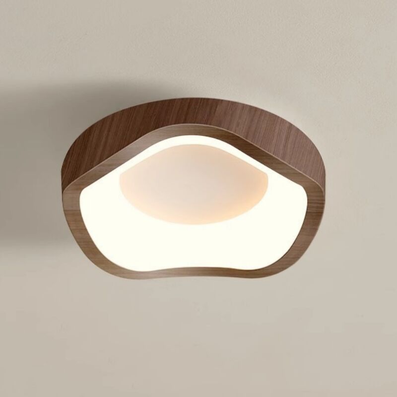 foto del prodotto wottes lampada da soffitto a led 10w plafoniera semi incassato illuminazione soffitto art d eco luce bianco caldo