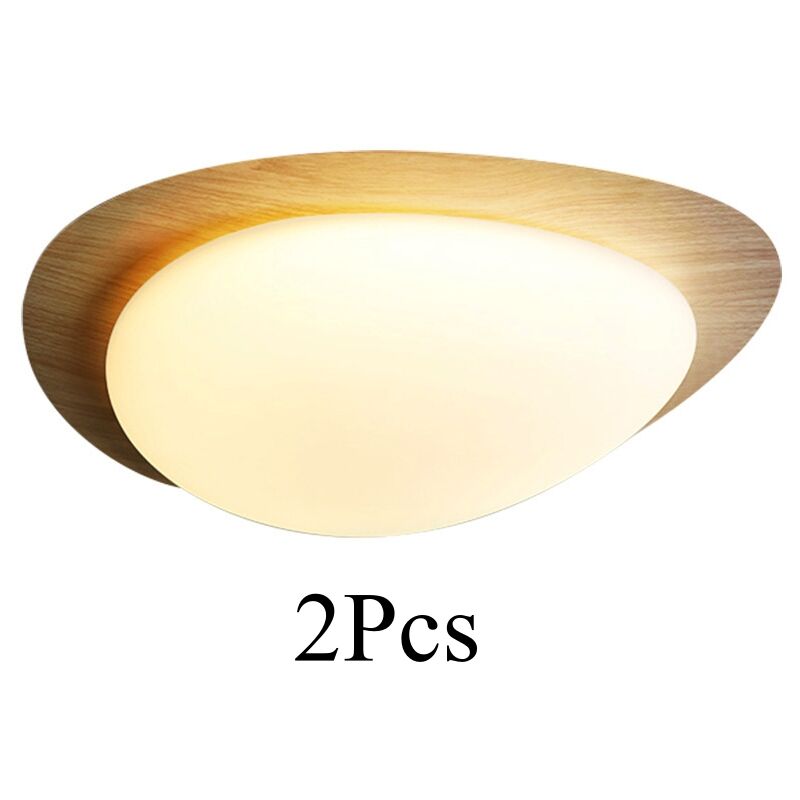 foto del prodotto wottes lampada da soffitto led 12w plafoniera metallo e acrilico lampada da bagno semi incassato luce bianco caldo 1 pezzo