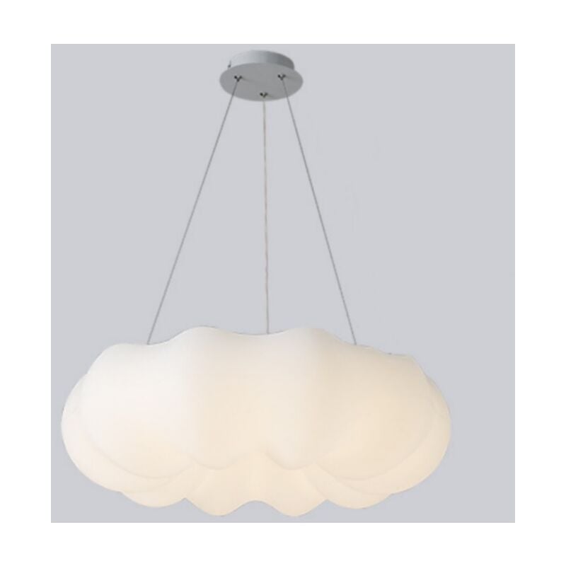 foto del prodotto wottes lampadario soggiorno moderna led lampada a sospensione interna luce soffitto bianco luce variabile a tre colori