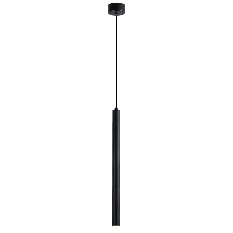 foto del prodotto wottes led lampada sospensione moderno industriale lampadario da soffitto regolabile plafoniera nero