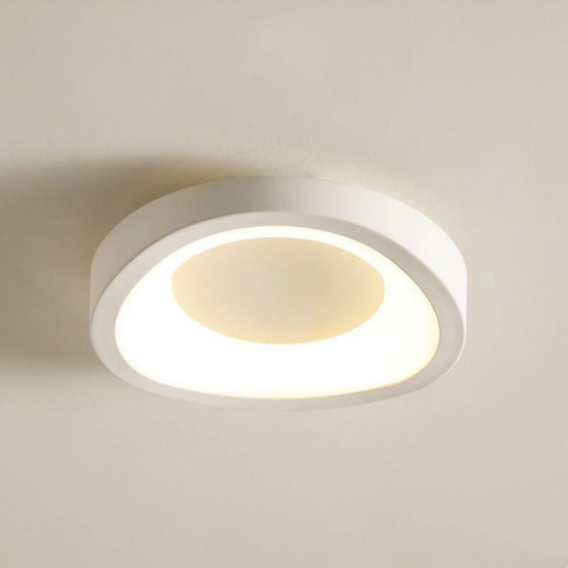 foto del prodotto wottes led plafoniera metallo e acrilica soffitto moderno lampada da soffitto metallo illuminazione soffitto interna luce bianco caldo
