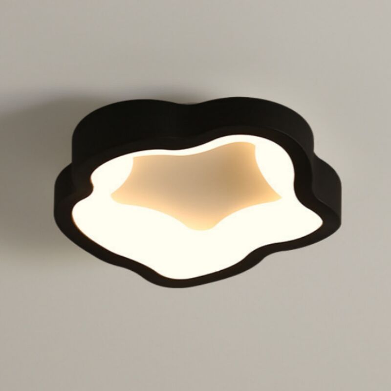 foto del prodotto wottes plafoniera led soffitto 14w lampada da soffitto moderna illuminazione da ufficio metallo bianco luce bianco caldo