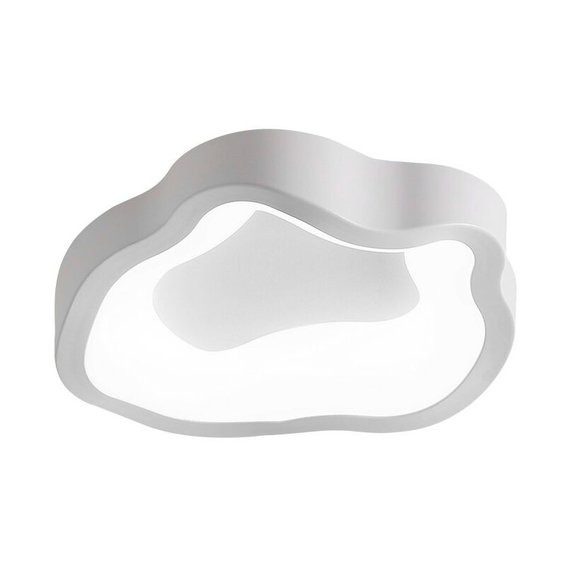 foto del prodotto wottes plafoniera led soffitto 14w lampada da soffitto semi incassato illuminazione da ufficio metallo bianco luce bianco fredda