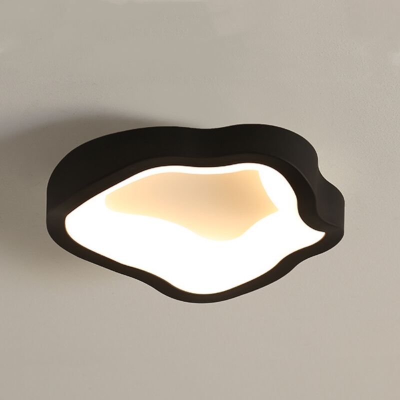 foto del prodotto wottes plafoniera led soffitto 14w lampada da soffitto semi incassato illuminazione da ufficio metallo nero luce bianco caldo