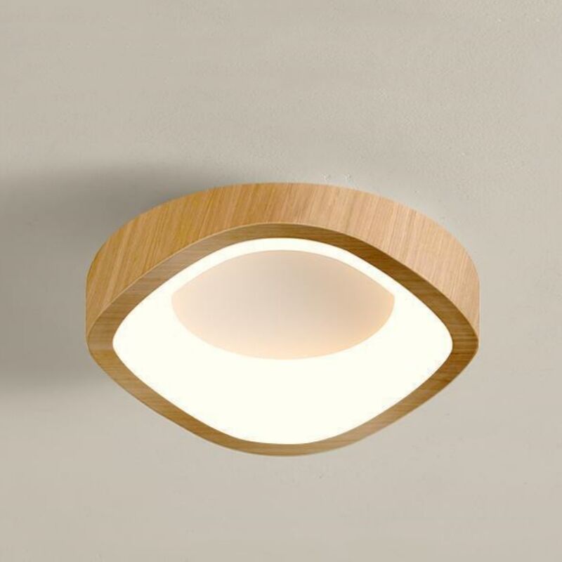 foto del prodotto wottes plafoniera led soffitto moderno lampada da soffitto metallo e acrilica luce soffitto art d eco luce bianco caldo