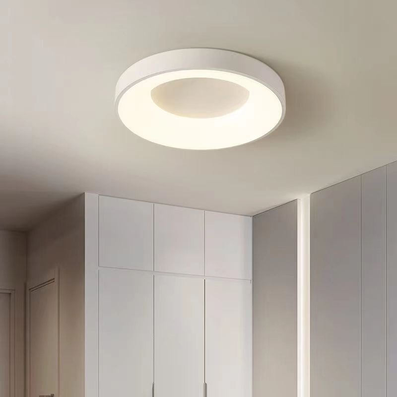 foto del prodotto wottes plafoniera led soffitto moderno lampada da soffitto metallo illuminazione soffitto semplice 30cm 18w bianco luce neutra