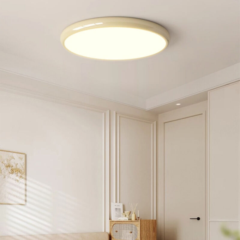 foto del prodotto wottes plafoniera moderno a led lampada da soffitto rotonda art d eco illuminazione soffitto interna 30cm 18w luce neutra