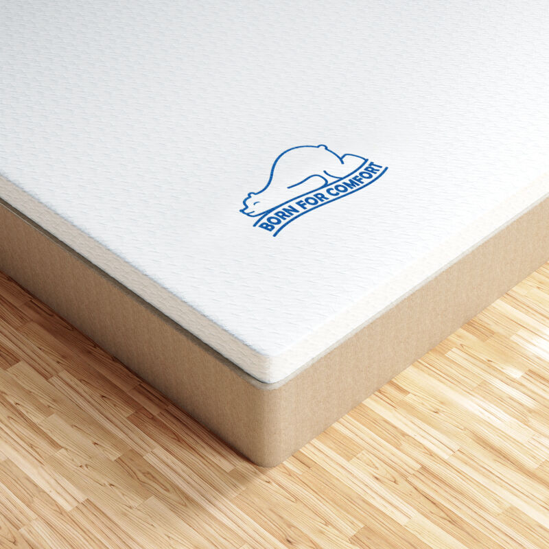 foto del prodotto wowttrelax topper materasso 140x200cm in memory foam topper matrimoniale topper letto matrimoniale 6 cm coprimaterasso matrimoniale bianco