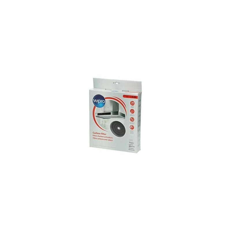 foto del prodotto wpro filtro a carbone rotondo tipo 30 235 mm 220 g al pezzo cappa aspirante whirlpool 465828015250575088