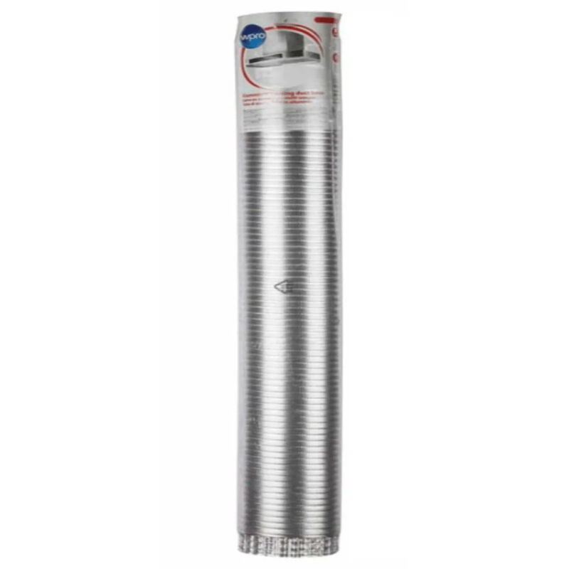 foto del prodotto wpro guaina di cappa in alluminio diametro 125 mm originale accessori e prodotti whirlpool 3472818015250665642