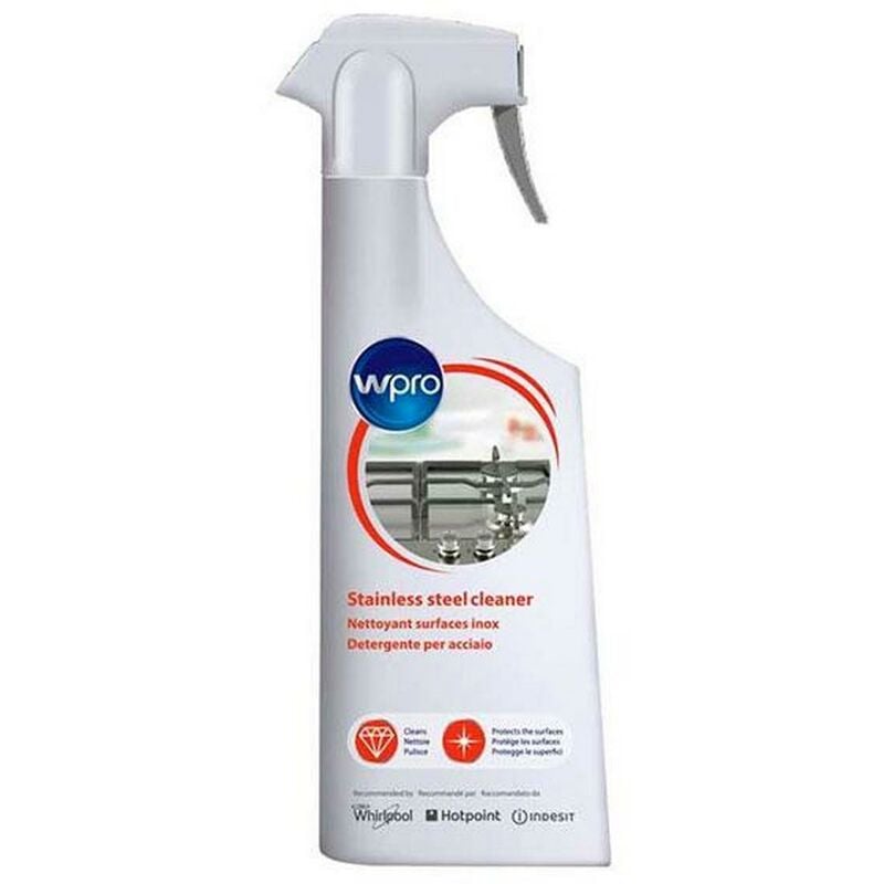 foto del prodotto wpro - spray detergente per inox - accessori e prodotti 133114