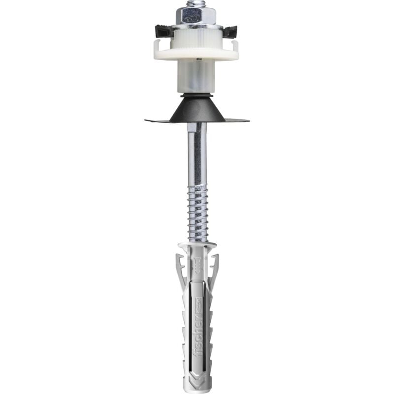 foto del prodotto wst 140 klik fissaggio lavabo lavandino sospeso a parete, installabile anche da una singola persona, con un clic, 54179 fischer