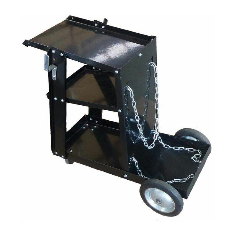 foto del prodotto wt002 carrello porta attrezzi per stazione di saldatura a 3 livelli, 45kg varan motors