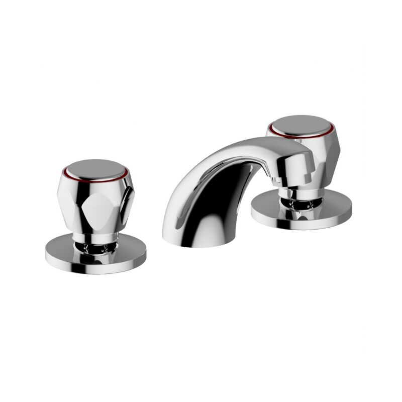 immagine 0 del prodotto wts batteria lavabo 3 fori con scarico automatico teorema corallo