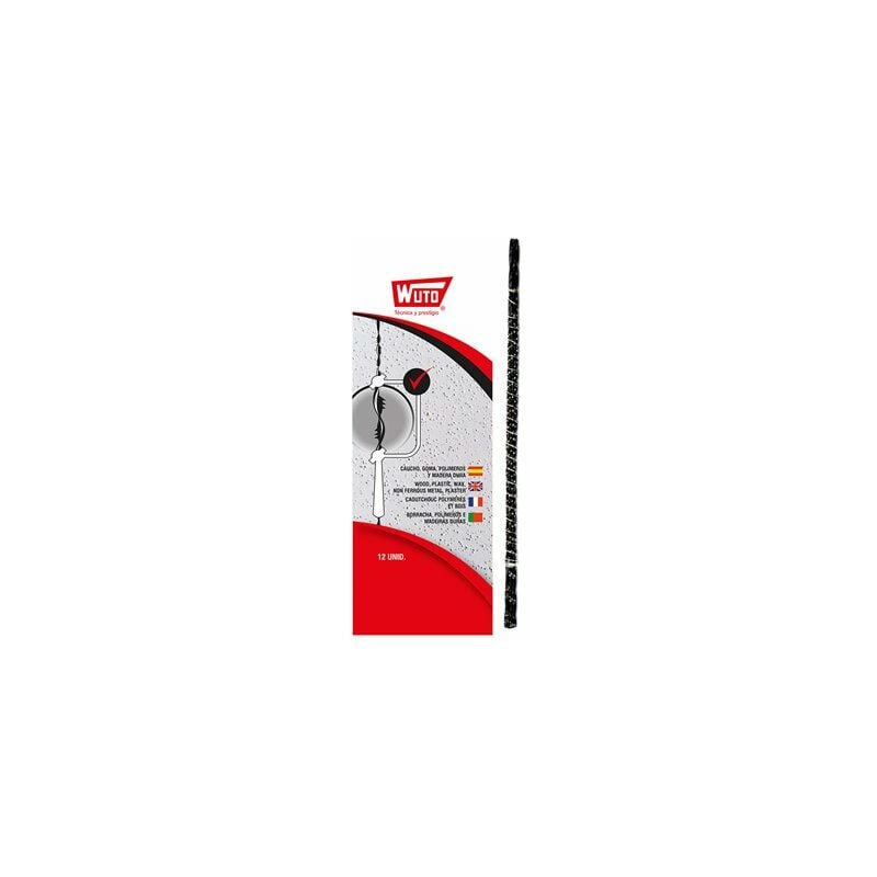 foto del prodotto wuto sega da traforo per spirale per legno 3 13 cm 43,1 tpi blister 12 unit 