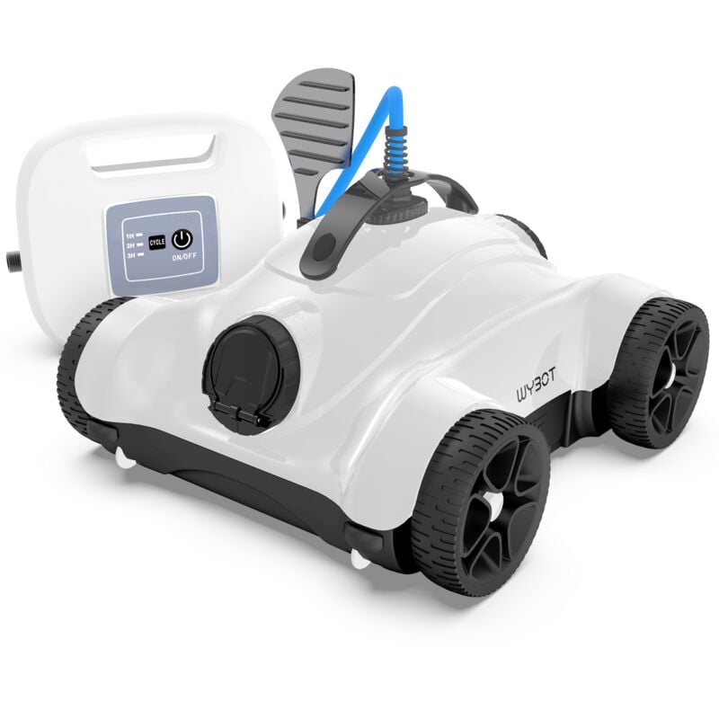 foto del prodotto wybot grampus 400 robot per piscine pulizia automatica del fondo della piscina