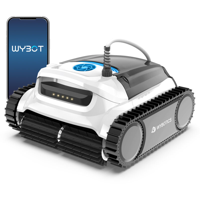 foto del prodotto wybot m1 c pool robot pulizia intelligente ed efficiente per piscine interrate