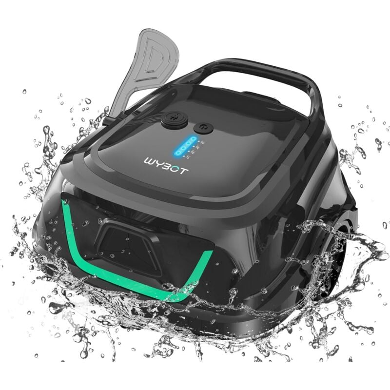 foto del prodotto wybot pulitore per piscine senza fili a1 pulizia efficiente, lunga autonomia