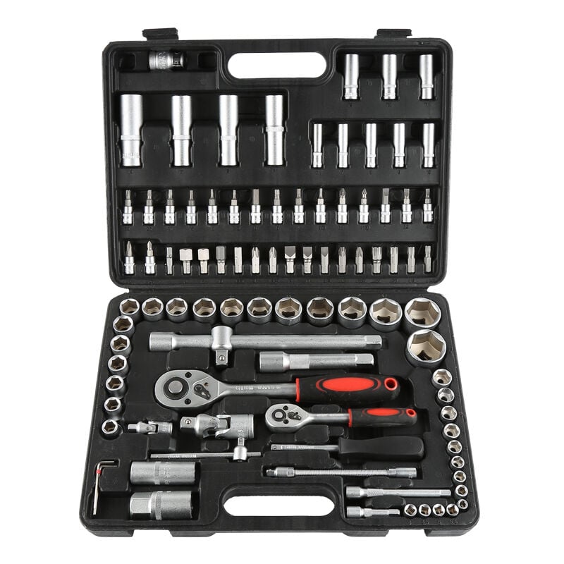 foto del prodotto wyctin 94 pcs di combinazione di riparazione degli attrezzi socket set ratchet chiavi dinamometriche auto a mano manica auto combinazione di