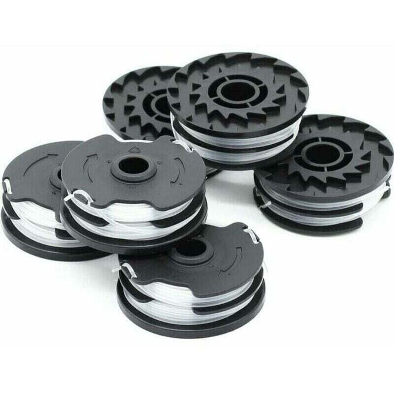 foto del prodotto x bobine di filo di ricambio per decespugliatore a batteria lidl parkside prta 20 li a1, b2, c3, prt 550 a1, a3, prt 300 a1 2 x 4 m 1,6 mm