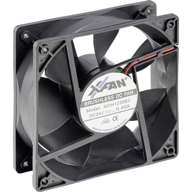 foto del prodotto x fan rdh1238s ventola assiale 24 v dc 217.8 m h l x l x a 120 x 120 x 38 mm