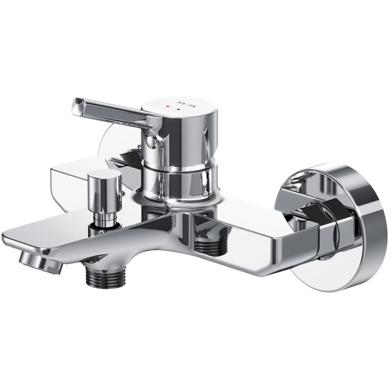 foto del prodotto x joy s fxb10000 miscelatore monocomando per vasca e doccia, cromato am.pm