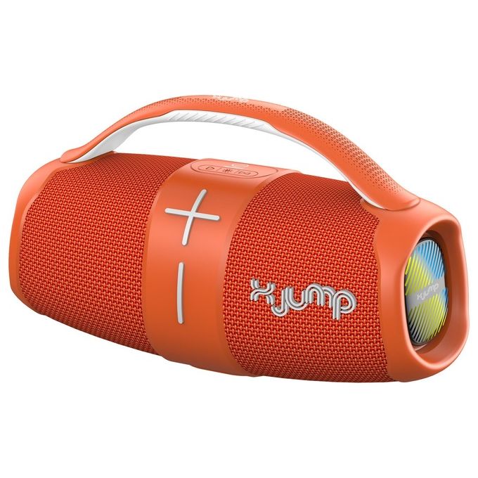 foto del prodotto x jump xj 120 altoparlante portatile stereo arancione 40w