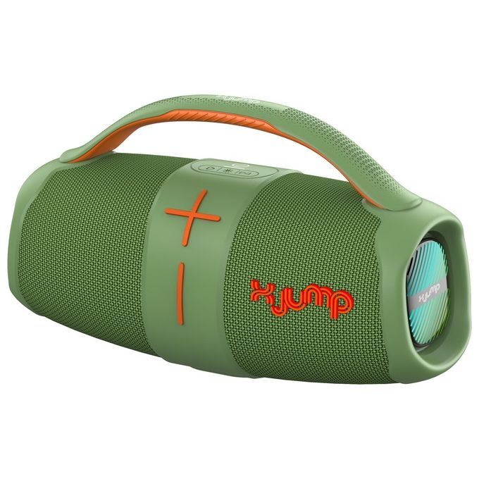 foto del prodotto x jump xj 120 altoparlante portatile stereo verde 40w