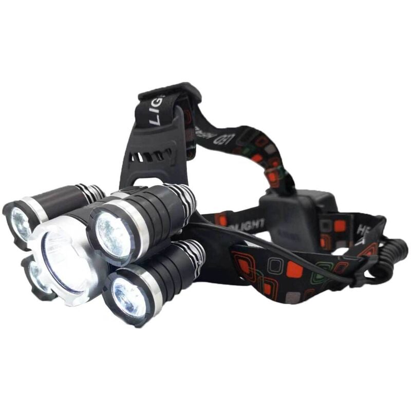 foto del prodotto x lampada frontale a led, lampada frontale ricaricabile