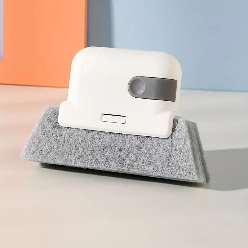 foto del prodotto x spazzola multiuso per la pulizia di binari per porte e finestre facile da impugnare, detergente per scanalature riutilizzabile per cucina, bagno,