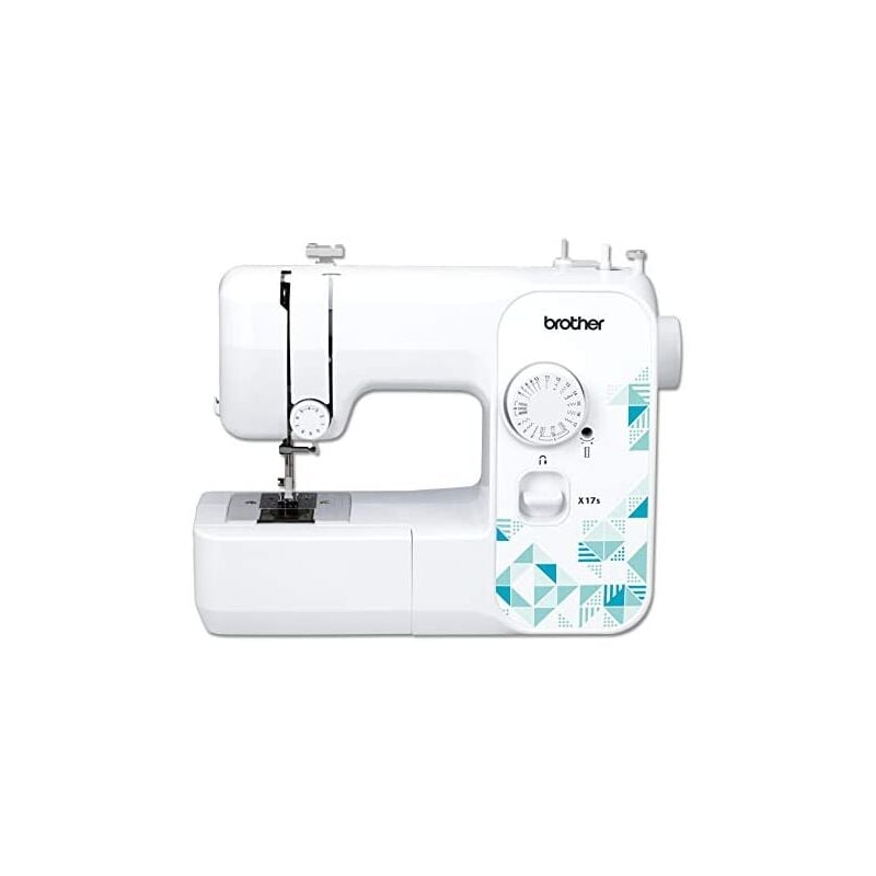 foto del prodotto x17s macchina per cucire meccanica de, bianco blu, 40 x 15 x 33 cm brother