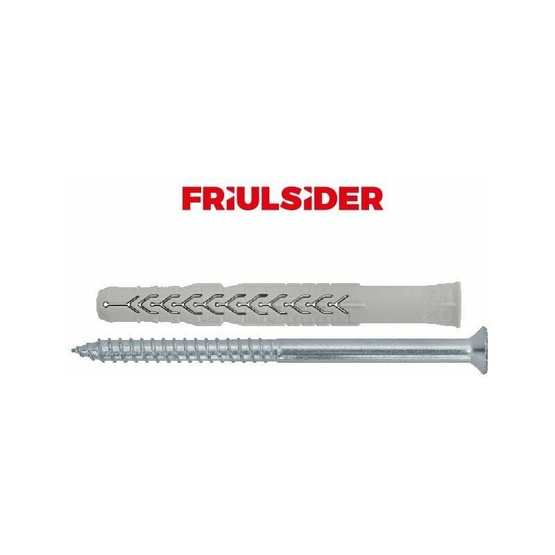 foto del prodotto x3 64602 tassello prolungato bordo svasato con vite tps torx zincata friulsider