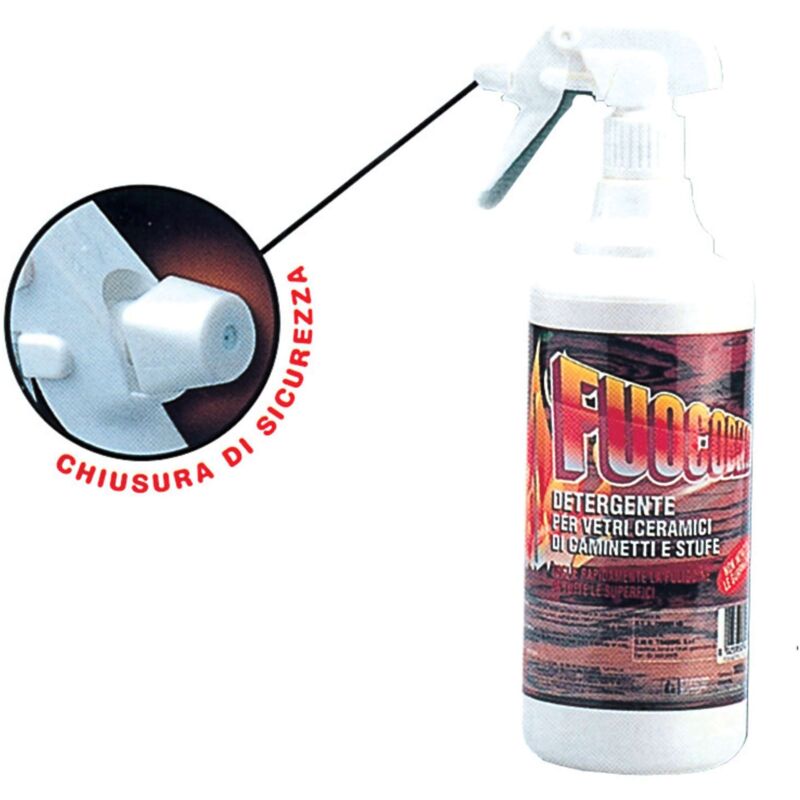 immagine 0 del prodotto x4 detergente rimuovi per stufe e camini 750 ml fuocobello conf. 4 pezzi