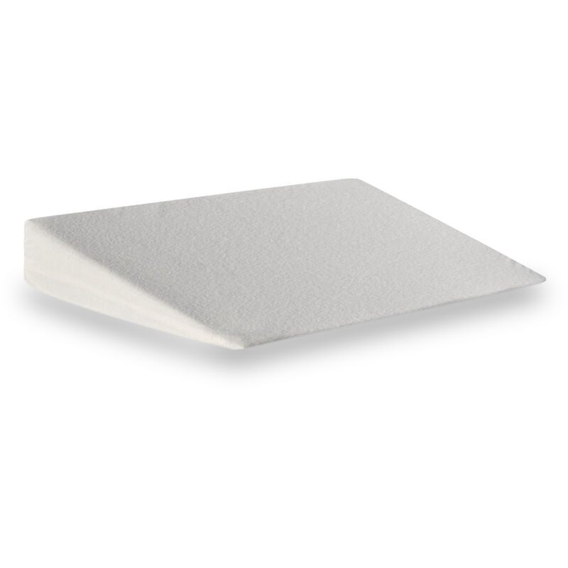 foto del prodotto xaluca cuscino a cuneo antireflusso di 70 cm x 40 cm con inclinazione di 15 cuscino per bambini traspirante e sfoderabile. tessuto tencel