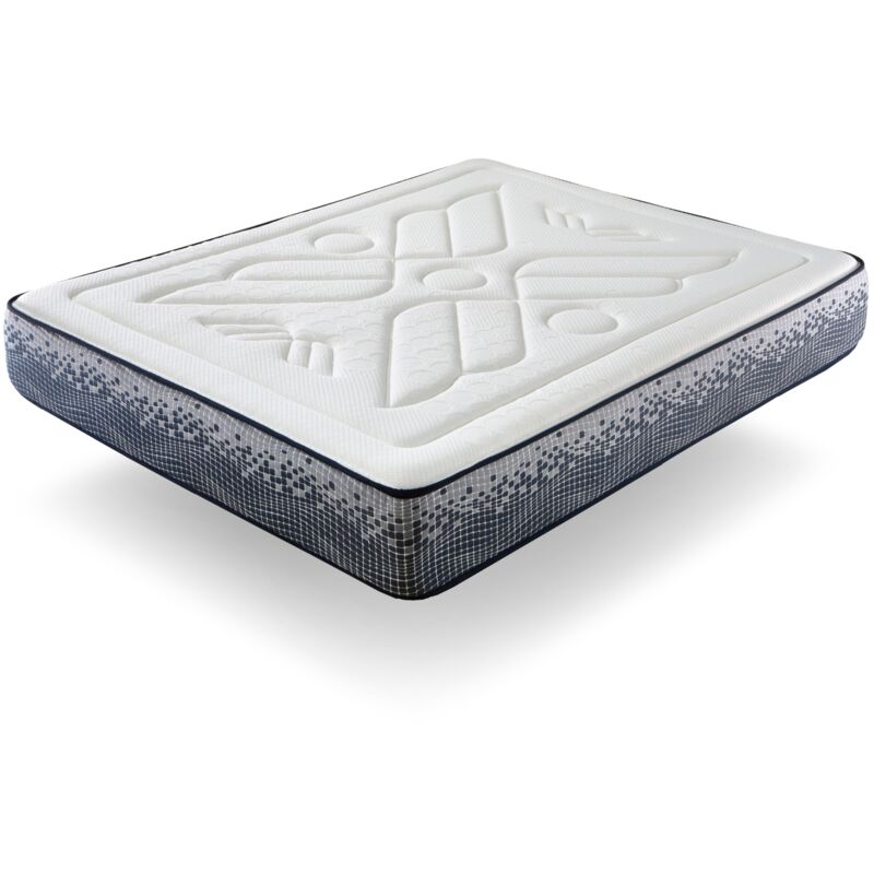 foto del prodotto xaluca materasso 200x200 imperium foam 29 cm altezza memory foam multistrato ergonomico rigidit media antibatterico e traspirante