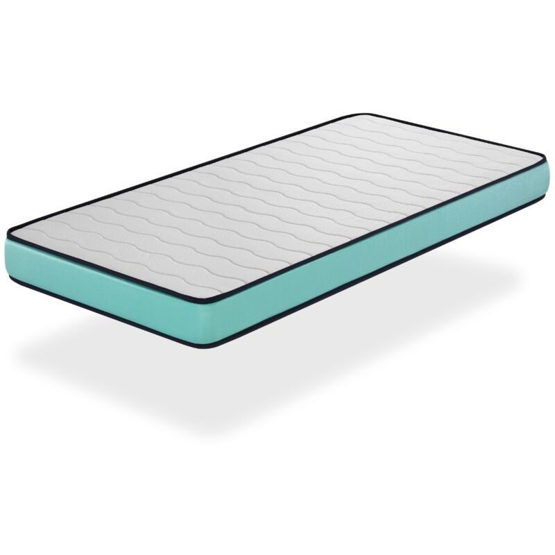 foto del prodotto xaluca materasso 70x160 letto bambini, altezza 14 cm, confort pro ergonomico, traspirante, memory. ideale per letto estraibile