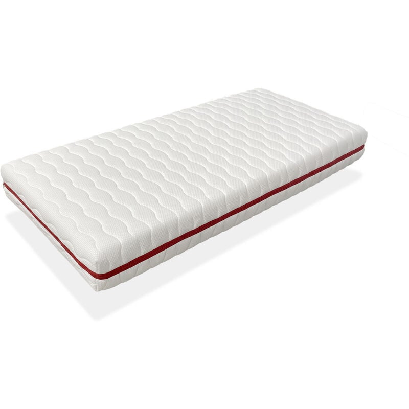 foto del prodotto xaluca materasso 80x200 letto bambini alto 18 cm nuka spring, molle insacchettate, sfoderabile, ideale per letti estraibili, letto cabina e