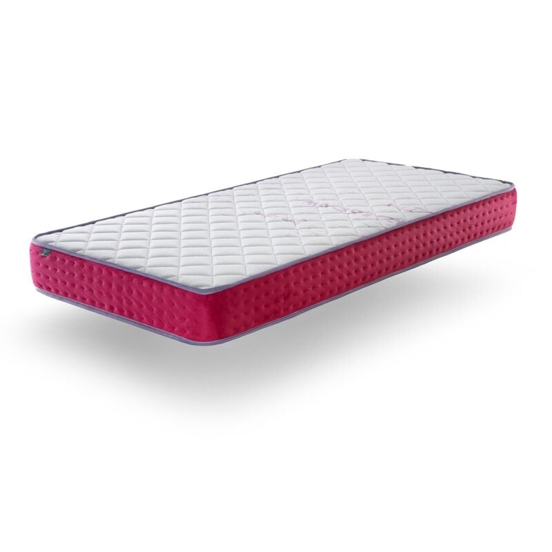 foto del prodotto xaluca materasso 90x200 letto bambini alto18 cm dua visco, memory foam, ergonomico e traspirante, ideale per letti estraibili, letto cabina e
