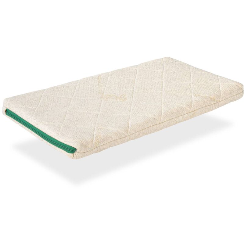 foto del prodotto xaluca materasso culla mini 90x40 eko mini candy altezza 7 cm nuclei in memory e cocco naturale